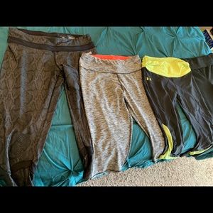4 pairs of workout pants